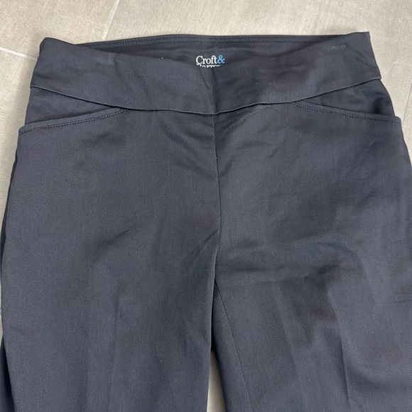 Croft and Barrow Effortless Stretch Pants pull on - Picture 3 of 9